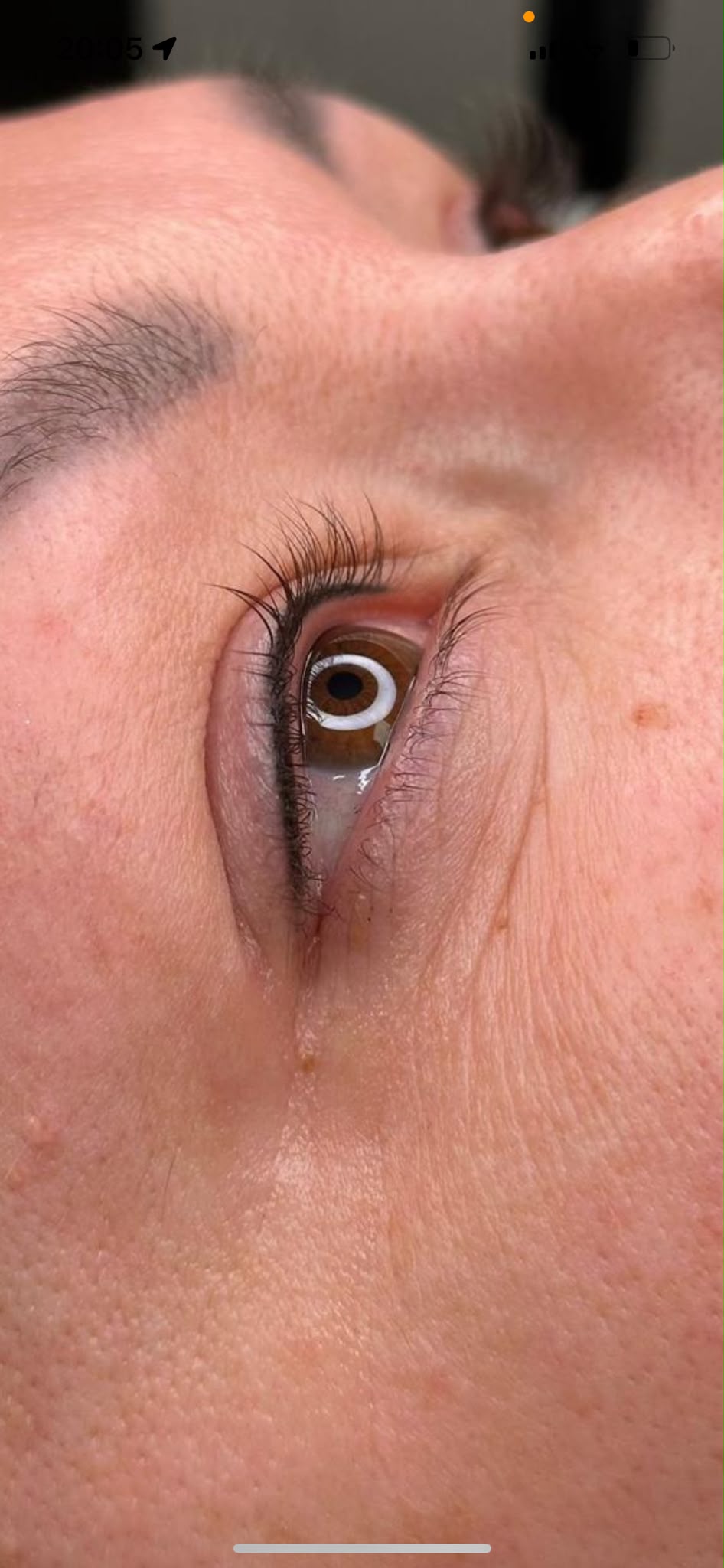 Ergebnis Lidstrichpigmentierung bei GOLDSKIN